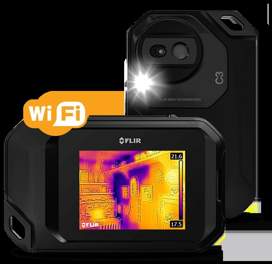 FLIR C3 便携式红外热像仪（带WiFi功能）
